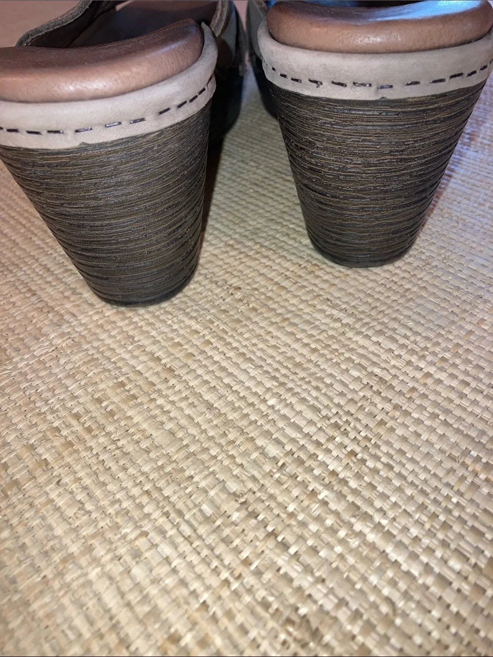 Dansko taupe suede